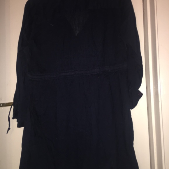 Navy button down top - Picture 2 of 2